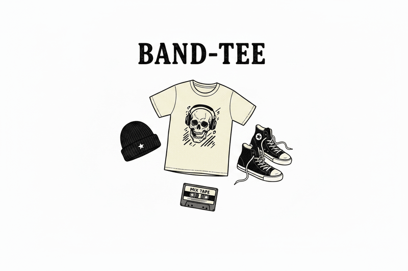 BAND-Tee - ALBUM RICE