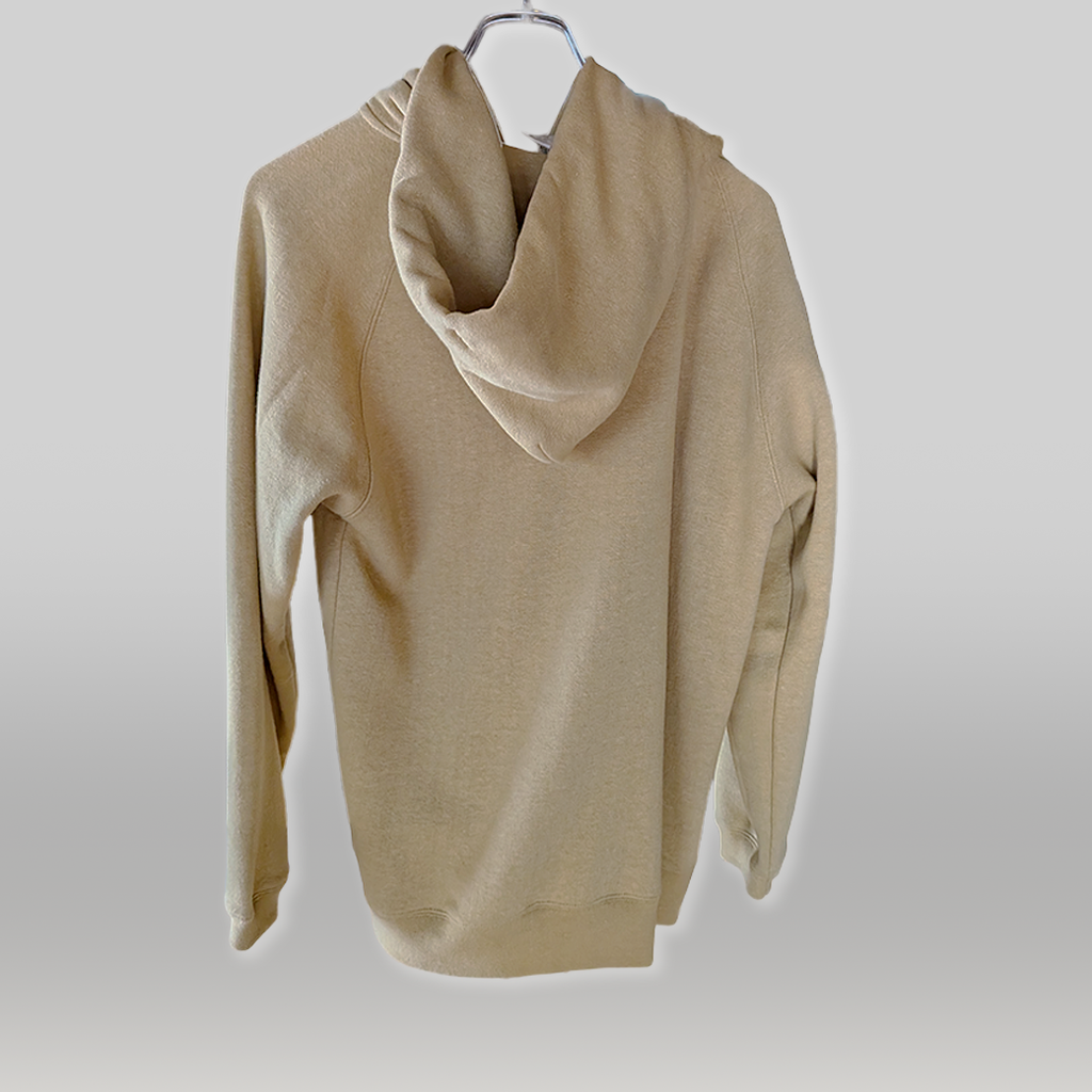 A HOPE HEMP / Zip Hoodie / Cannabis Hemp Cotton / Camel / Size M