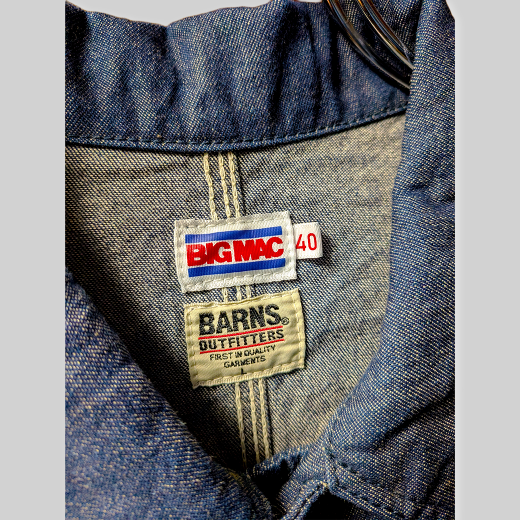 BARNS OUTFITTERS × BIG MAC / デニムカバーオール（BR-24421）
