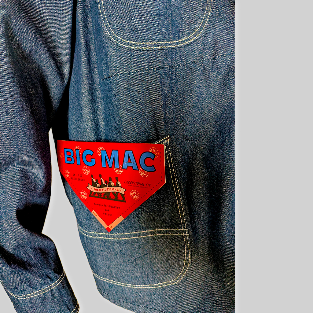 BARNS OUTFITTERS × BIG MAC / デニムカバーオール（BR-24421）