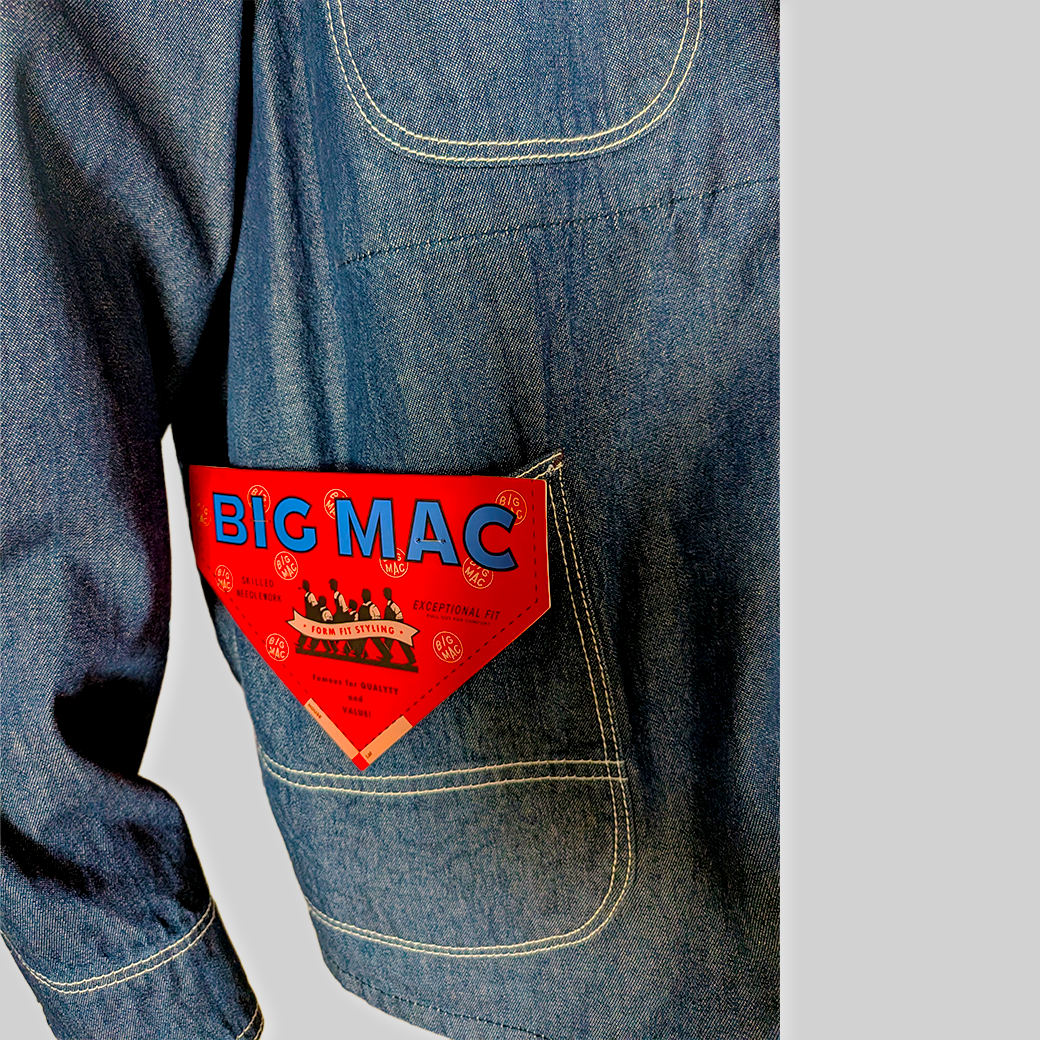 BARNS OUTFITTERS × BIG MAC / デニムカバーオール（BR-24421）