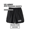 デッドストック 米軍 U.S.ARMY IPFU TRAINING ショーツ