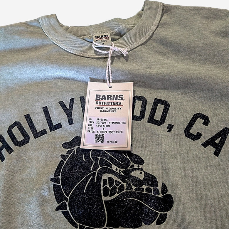 BARNS OUTFITTERS 20/- JPN STANDARD TEE “BULLDOGS” - ALBUM RICE