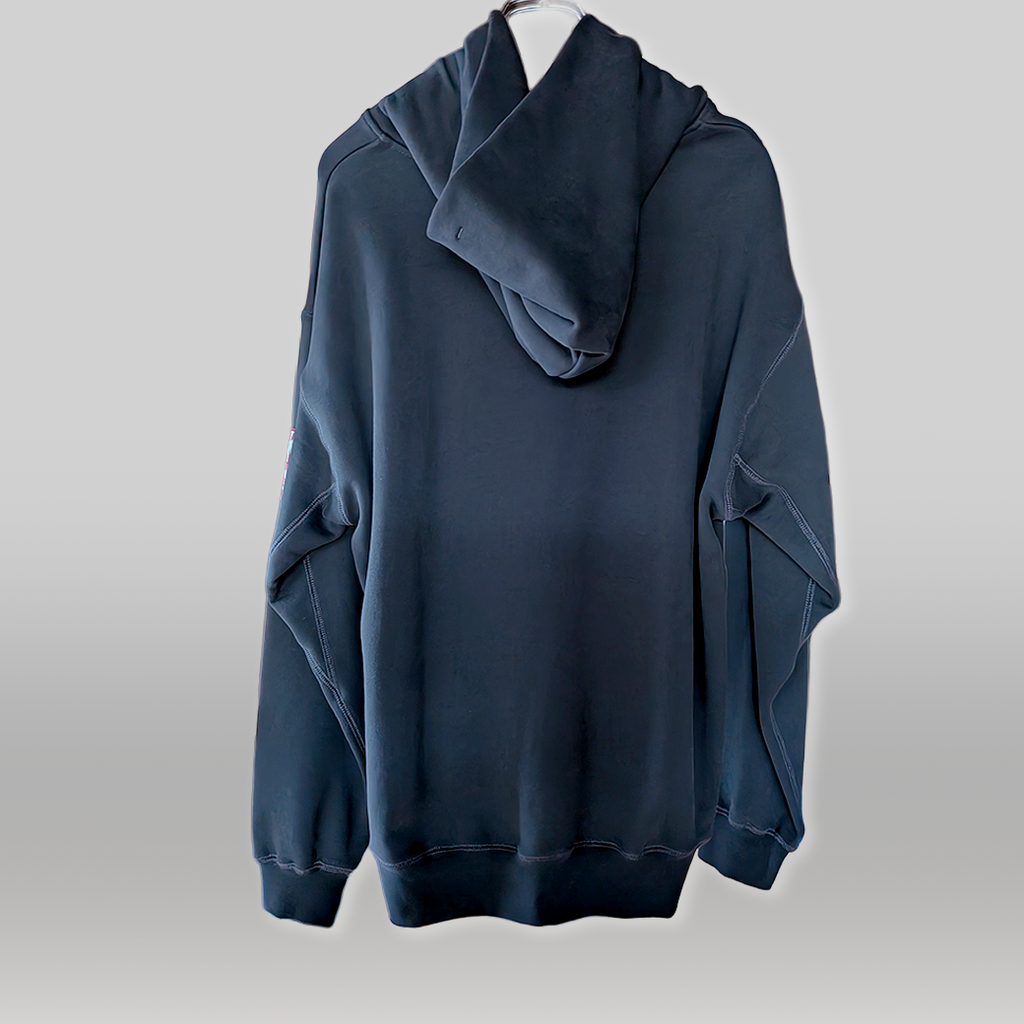 BARNS OUTFITTERS / CAMP AZTEC WARRIOR Hoodie / Vintage Crack Prin