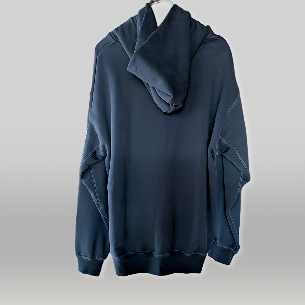 BARNS OUTFITTERS / CAMP AZTEC WARRIOR Hoodie / Vintage Crack Prin