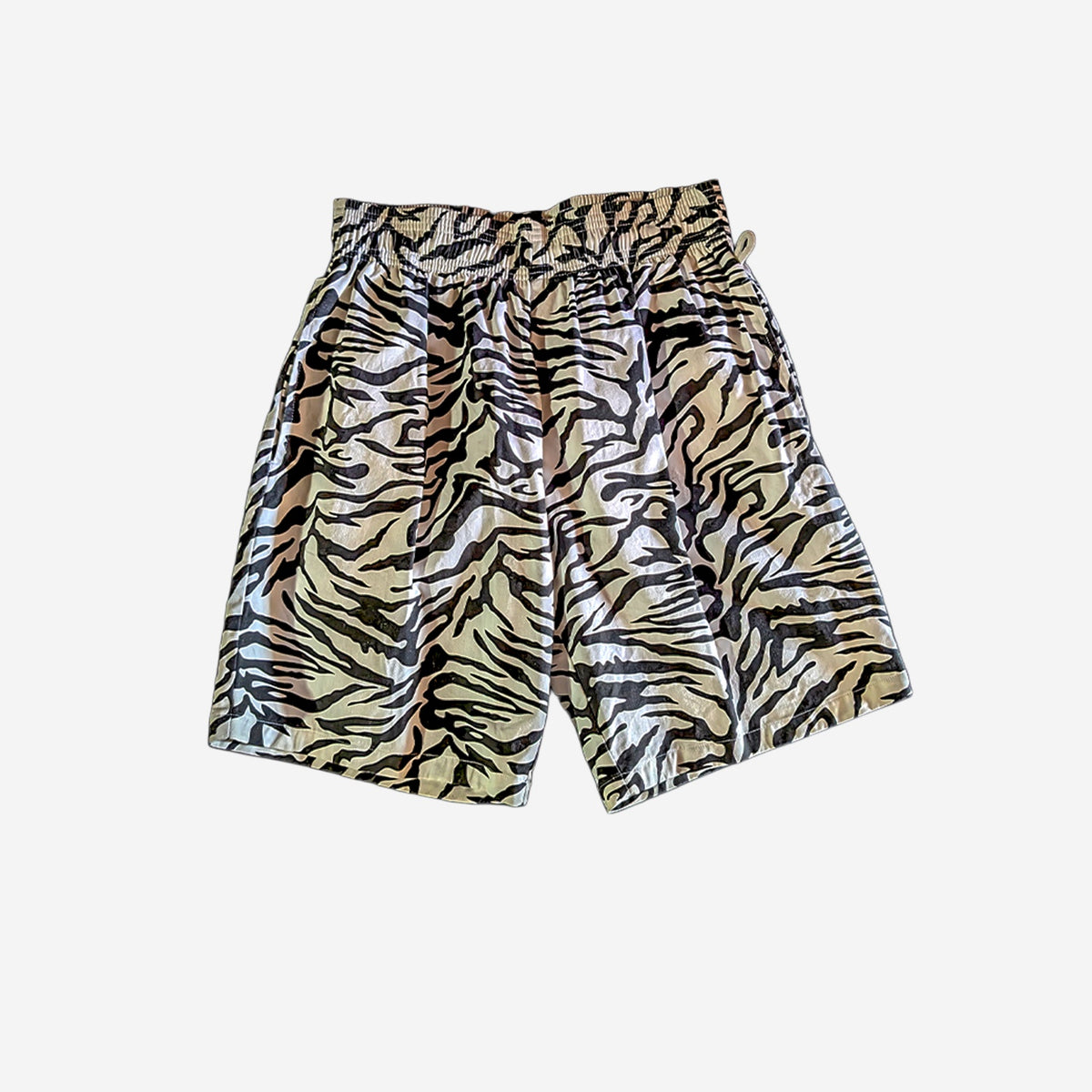 Cookman Chef Short Pants ゼブラ柄 ショーツ / L パンツ - ALBUM RICEパンツ