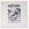 KONTRASOSIAL Filthy Scum EP 7インチレコード ジャケット表面