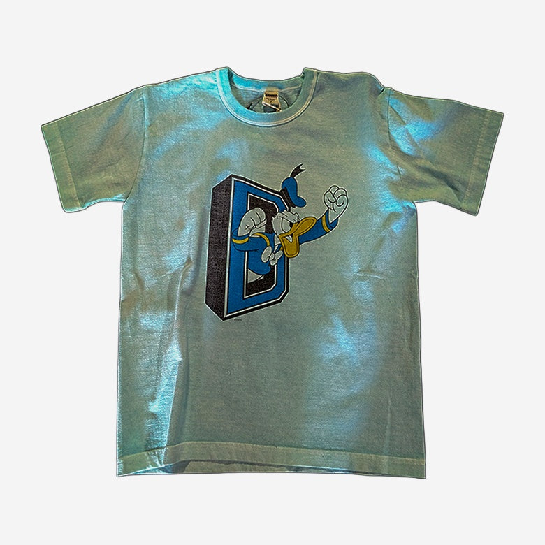 BARNS OUTFITTERS × Disney “D” Logo Donald Duck T-Shirt T-SHIRTS - ALBUM RICET-SHIRTS