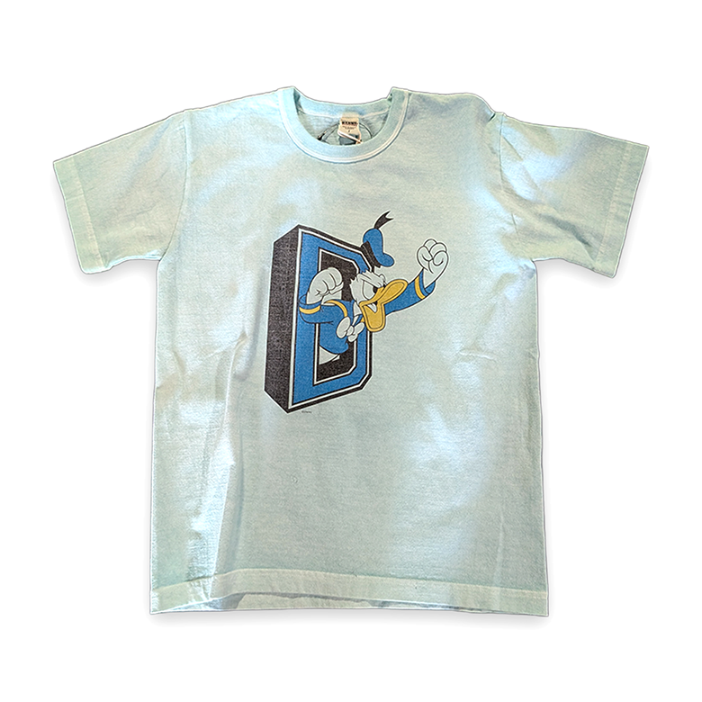 BARNS OUTFITTERS × Disney “D” Logo Donald Duck T-Shirt