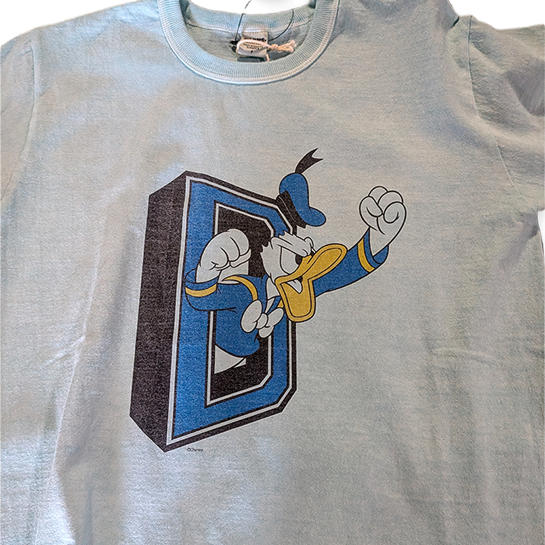 BARNS OUTFITTERS × Disney “D” Logo Donald Duck T-Shirt