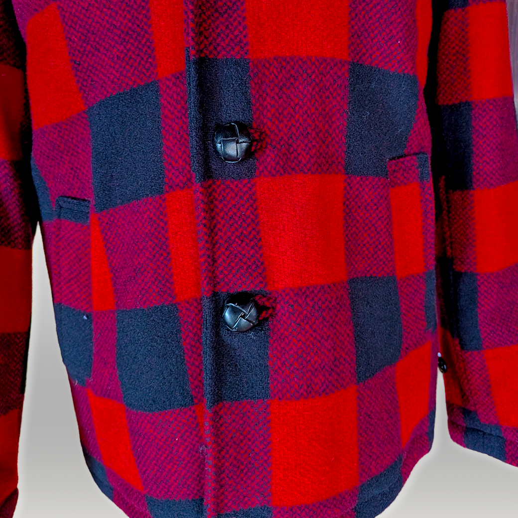 FIVE BROTHER ウールバッファローチェックジャケット