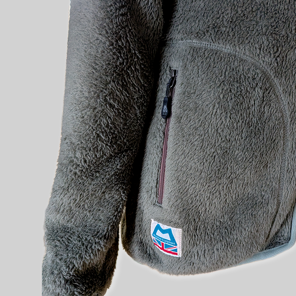 MOUNTAIN EQUIPMENT Fleece Jacket / Khaki / Size M ALBUM RICE
