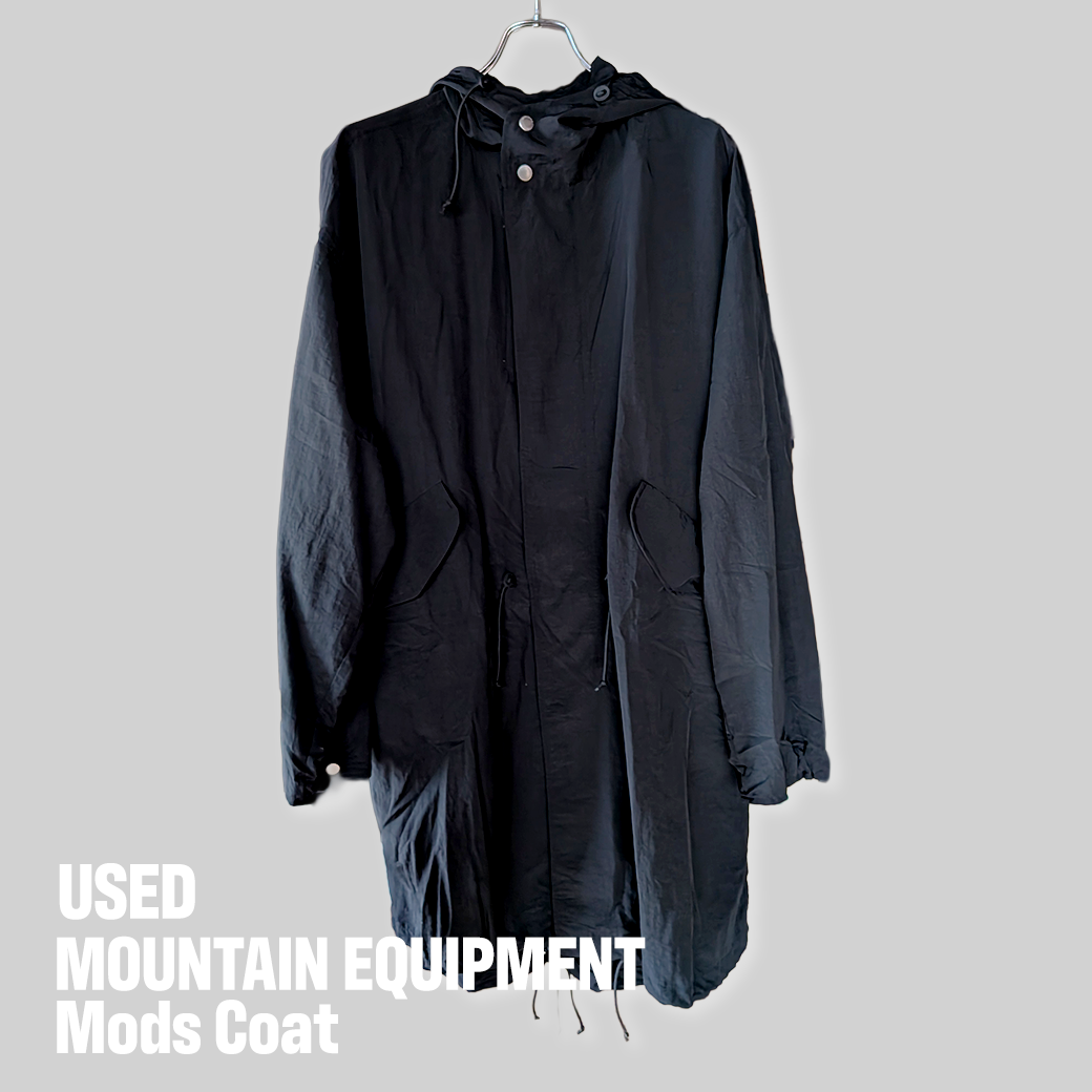 MOUNTAIN EQUIPMENT Mods Coat / Black / Size M（Oversize Fit） ALBUM RICE