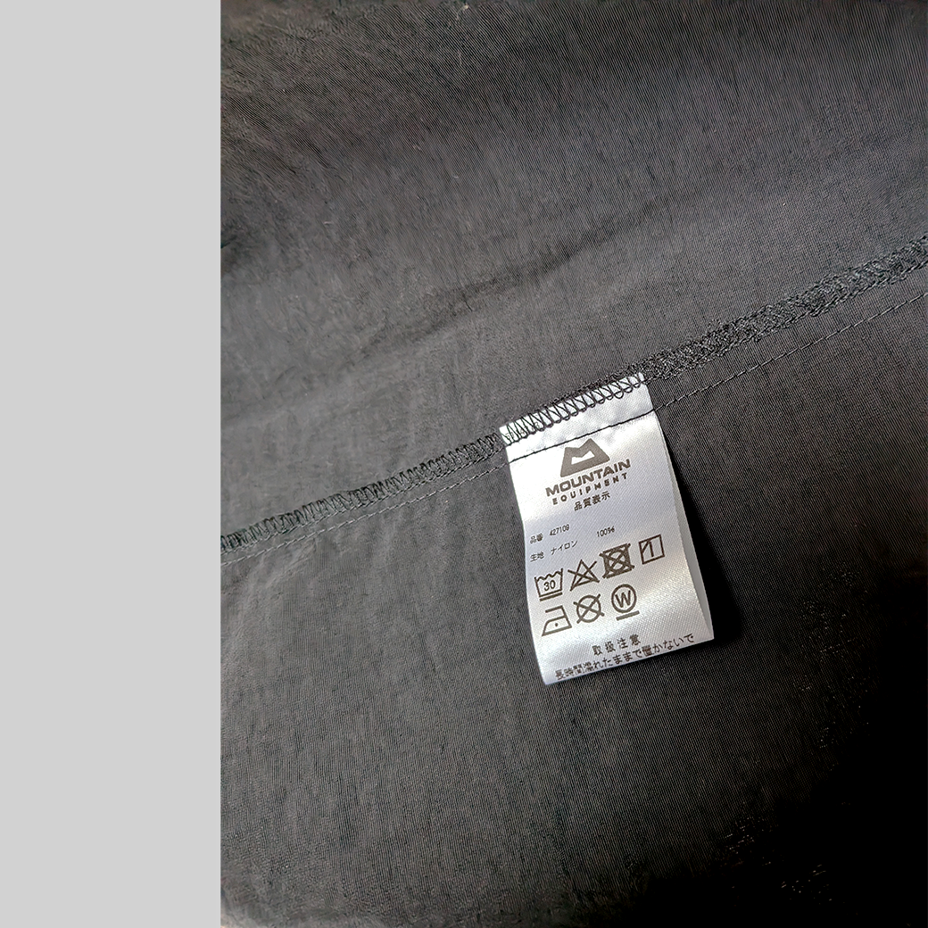 MOUNTAIN EQUIPMENT Mods Coat / Black / Size M（Oversize Fit） ALBUM RICE