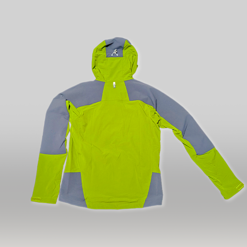 Rab（ラブ）  Exodus Jacket（エクソダス ジャケット）／グリーン × チャコールグレー