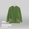 Knifewing リメイクカバーオール（オリーブグリーン / L / MADE IN JAPAN / USED） ALBUM RICE