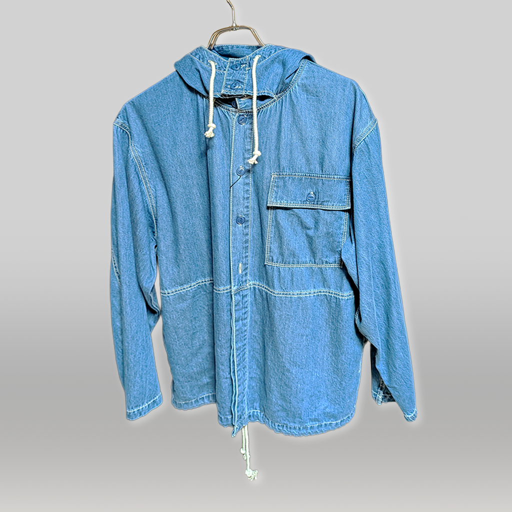 B.R.S Highest “SEAFARER HOOD JKT” / デニムパーカシャツジャケット
