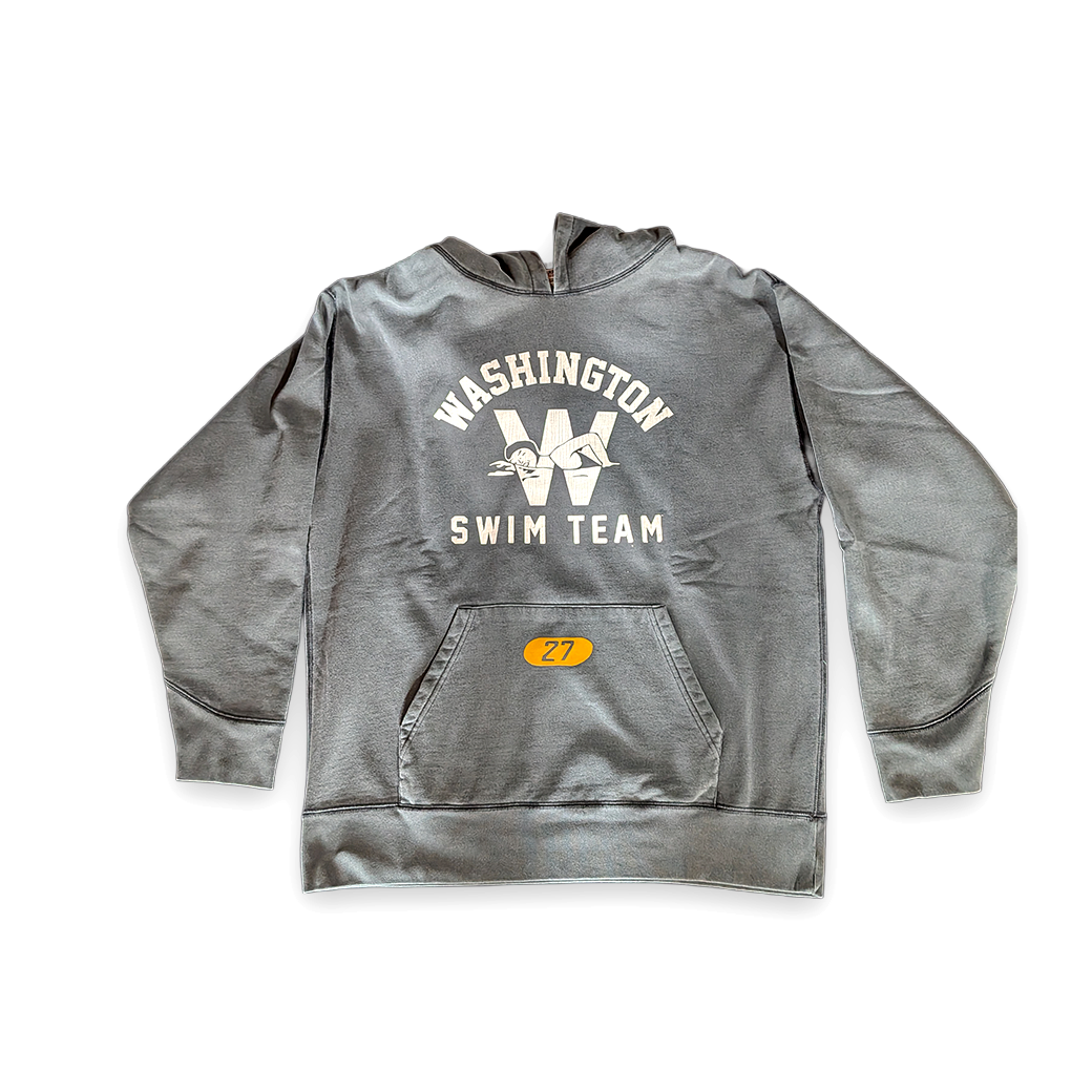 BARNS OUTFITTERS “WASHINGTON SWIM TEAM” Vintage Wash Hoodie