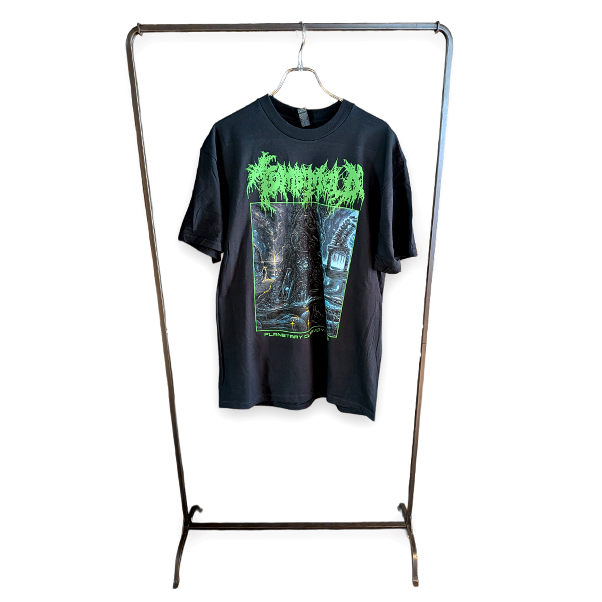 TOMB MOLD “Planetary Clairvoyance” T-Shirt / Black