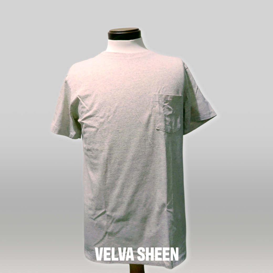VELVA SHEEN　2PAC CREW-NECK T-SHIRTS WITH POCKET　 ALBUM RICE
