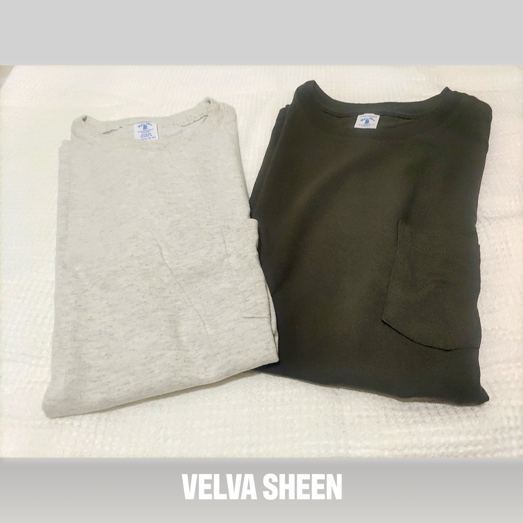 VELVA SHEEN　2PAC CREW-NECK T-SHIRTS WITH POCKET　 ALBUM RICE