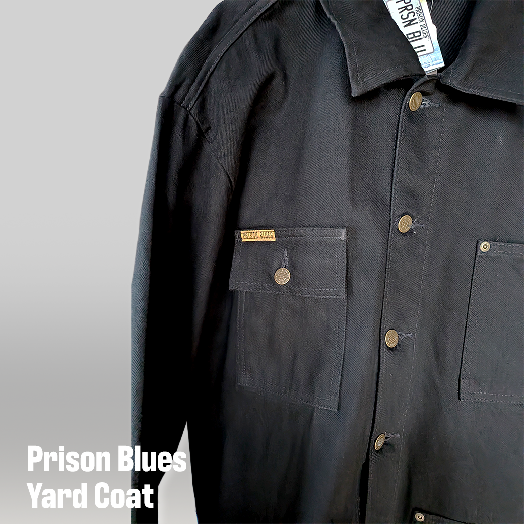Prison Blues Yard Coat / Black / MEDIUM / USA Work Style