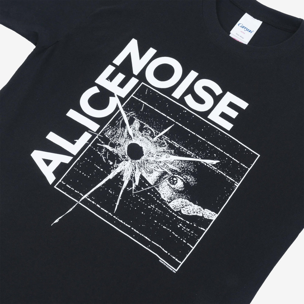ALICE「A NOISE」グラフィックTシャツ｜ブラック T-SHIRTS - ALBUM RICET-SHIRTS