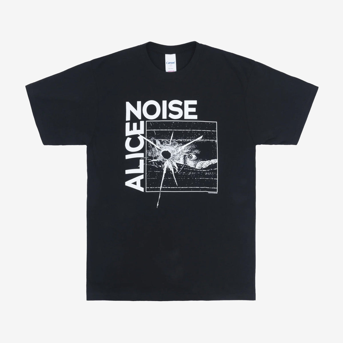 ALICE「A NOISE」グラフィックTシャツ｜ブラック T-SHIRTS - ALBUM RICET-SHIRTS