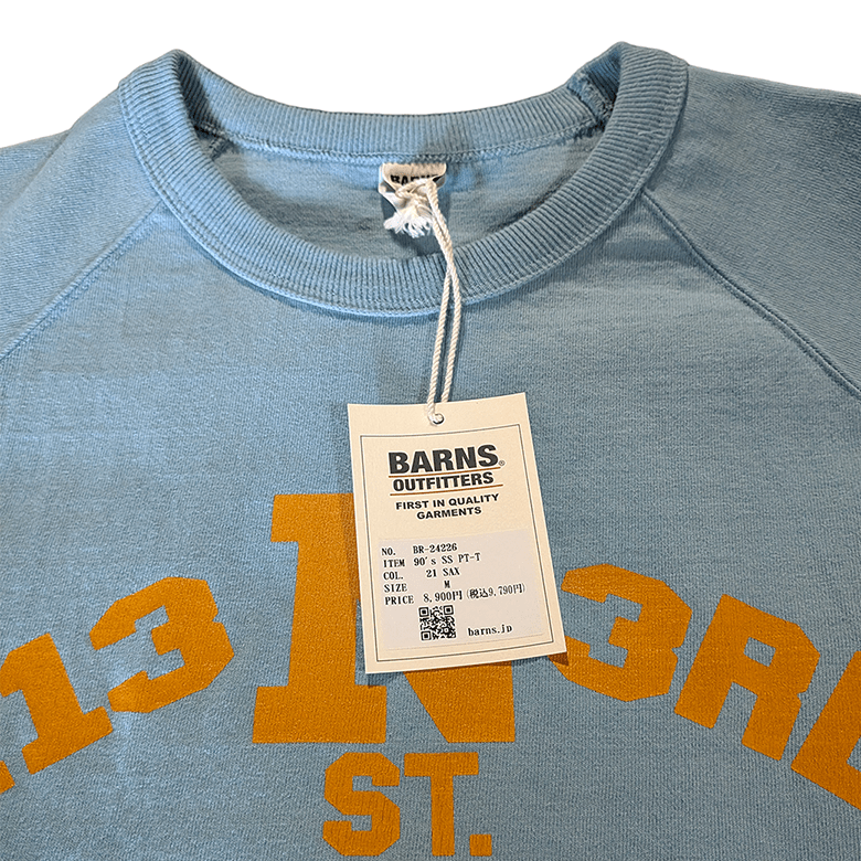 BARNS OUTFITTERS / 90’s SS PT-T Brooklyn Print Tee - ALBUM RICE