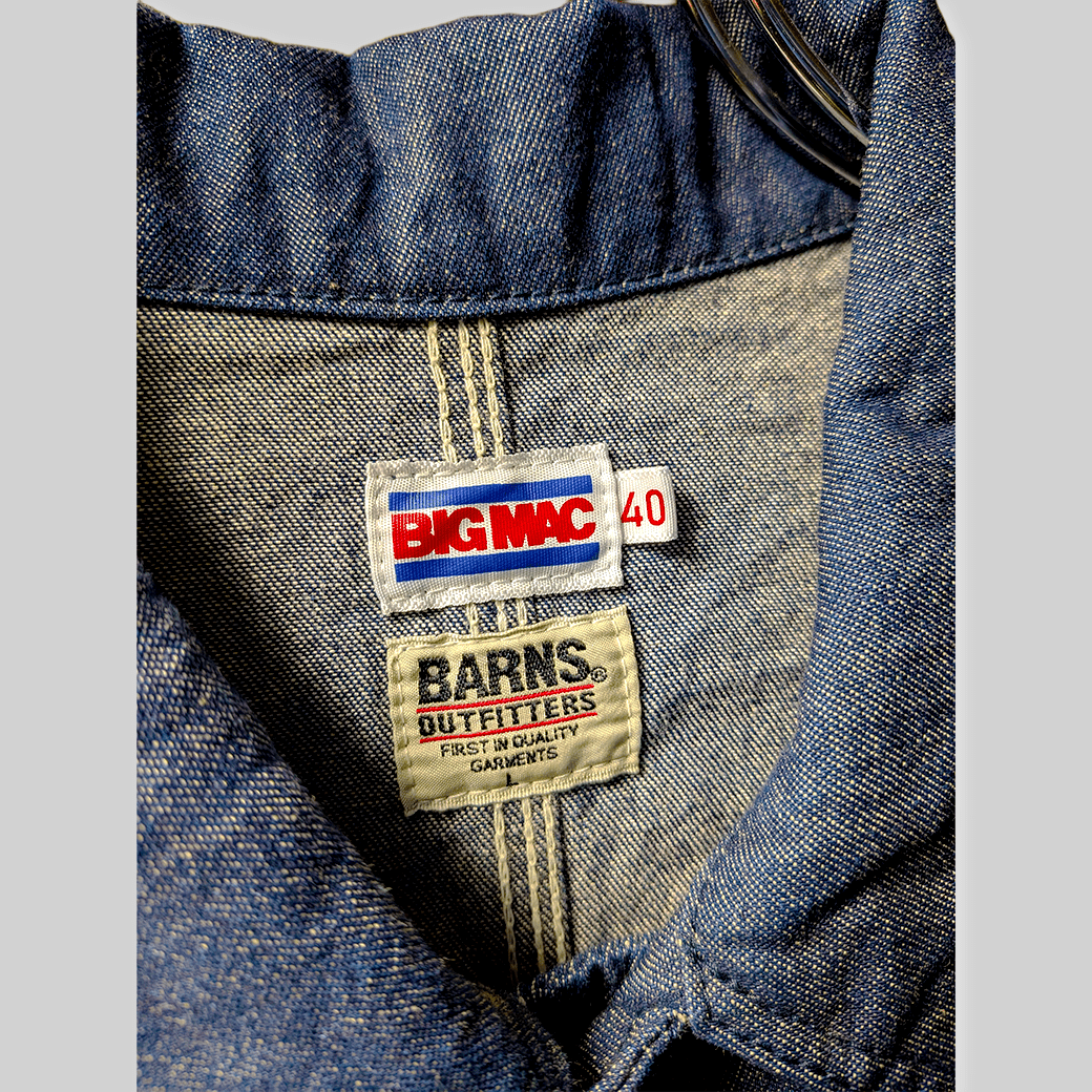 BARNS OUTFITTERS × BIG MAC / デニムカバーオール（BR-24421） - ALBUM RICE
