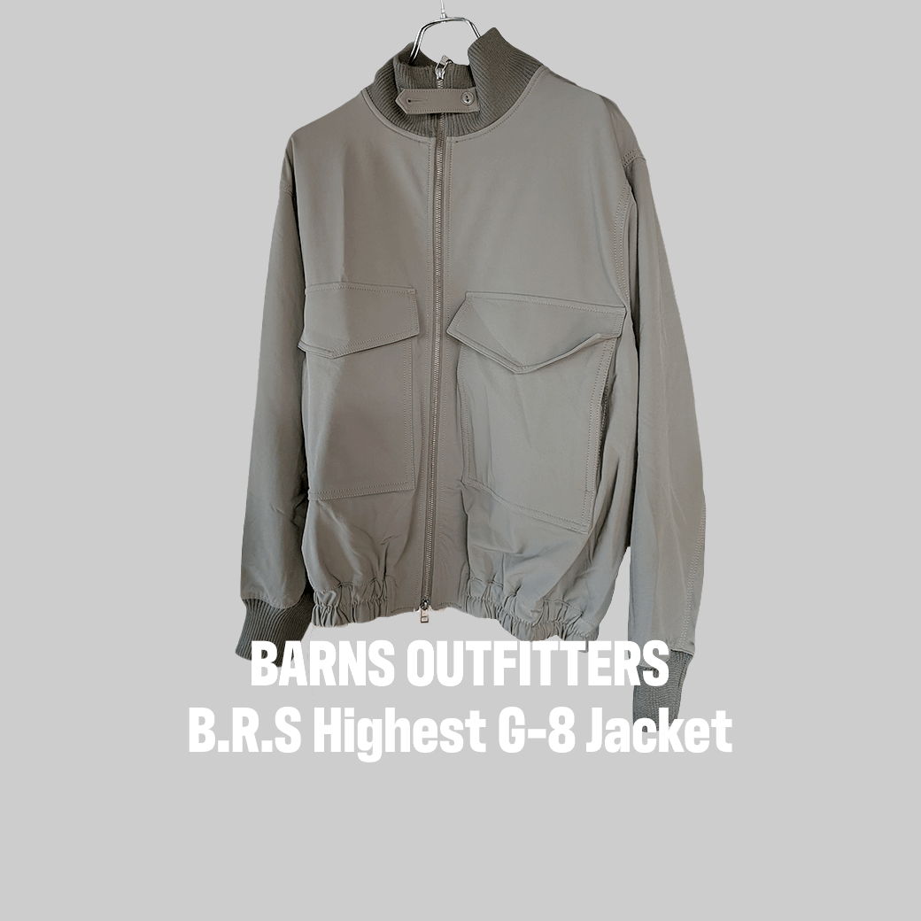 BARNS OUTFITTERS / B.R.S Highest G-8Jacket（BR-244001） - ALBUM RICE