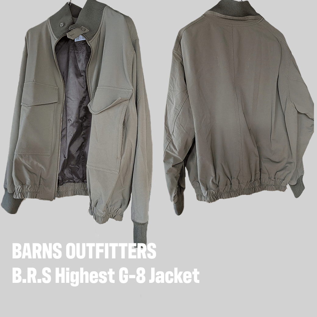 BARNS OUTFITTERS / B.R.S Highest G-8Jacket（BR-244001） - ALBUM RICE