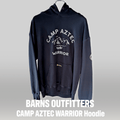 BARNS OUTFITTERS / CAMP AZTEC WARRIOR Hoodie / Vintage Crack Prin - ALBUM RICE
