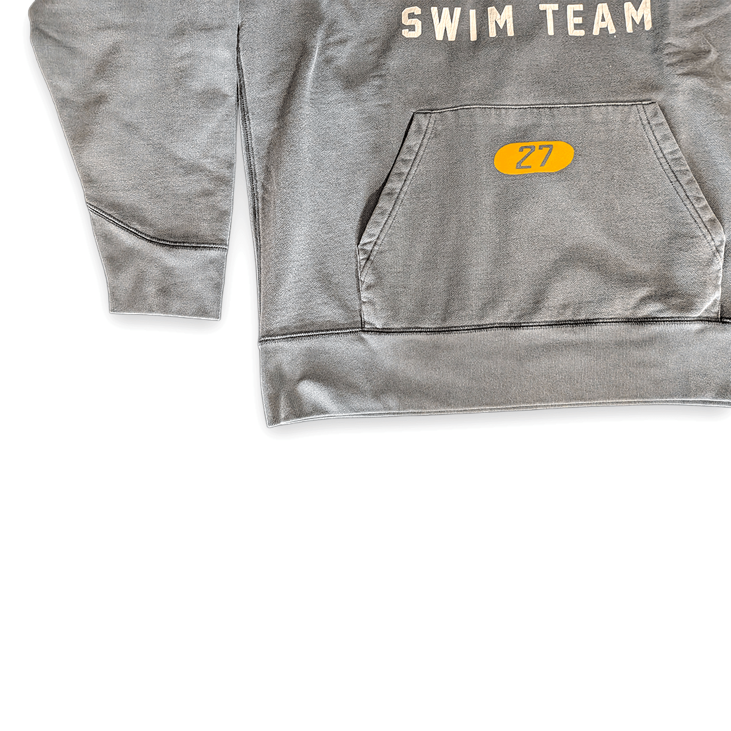 BARNS OUTFITTERS “WASHINGTON SWIM TEAM” Vintage Wash Hoodie スウェット - ALBUM RICEスウェット
