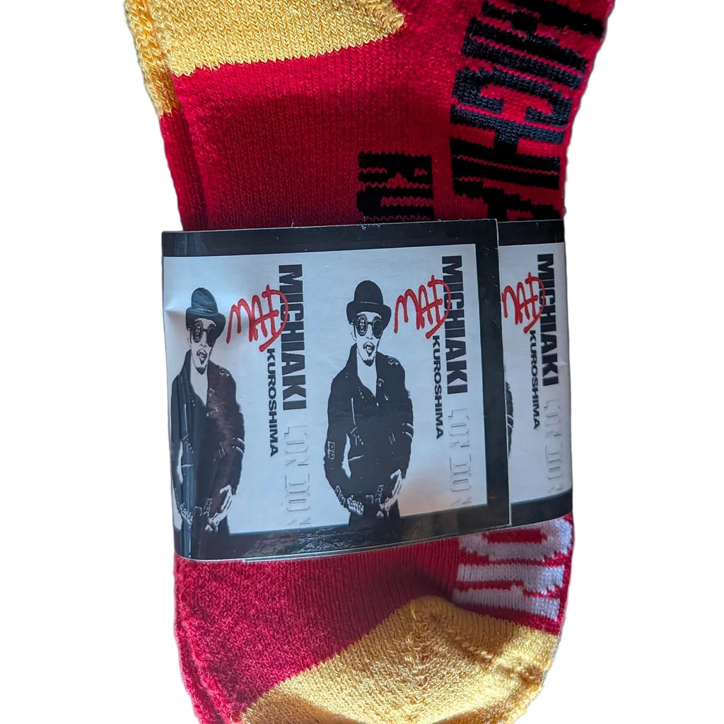 BILLY BUDDUSKY × MICHIAKI LONDON THE PRISONER ソックス 23～29cm