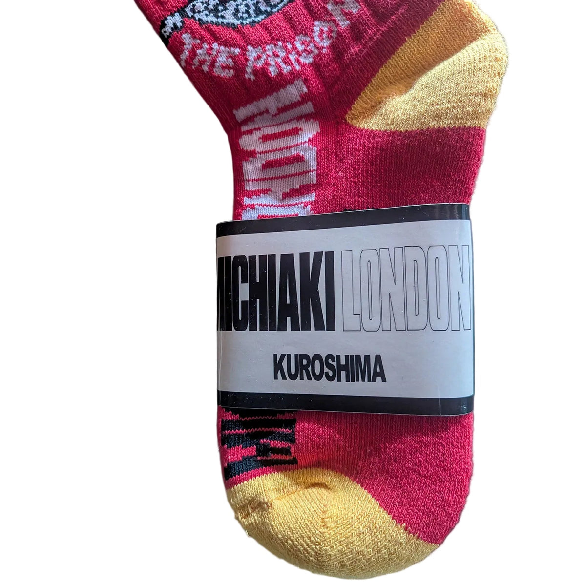 BILLY BUDDUSKY × MICHIAKI LONDON THE PRISONER ソックス 23～29cm