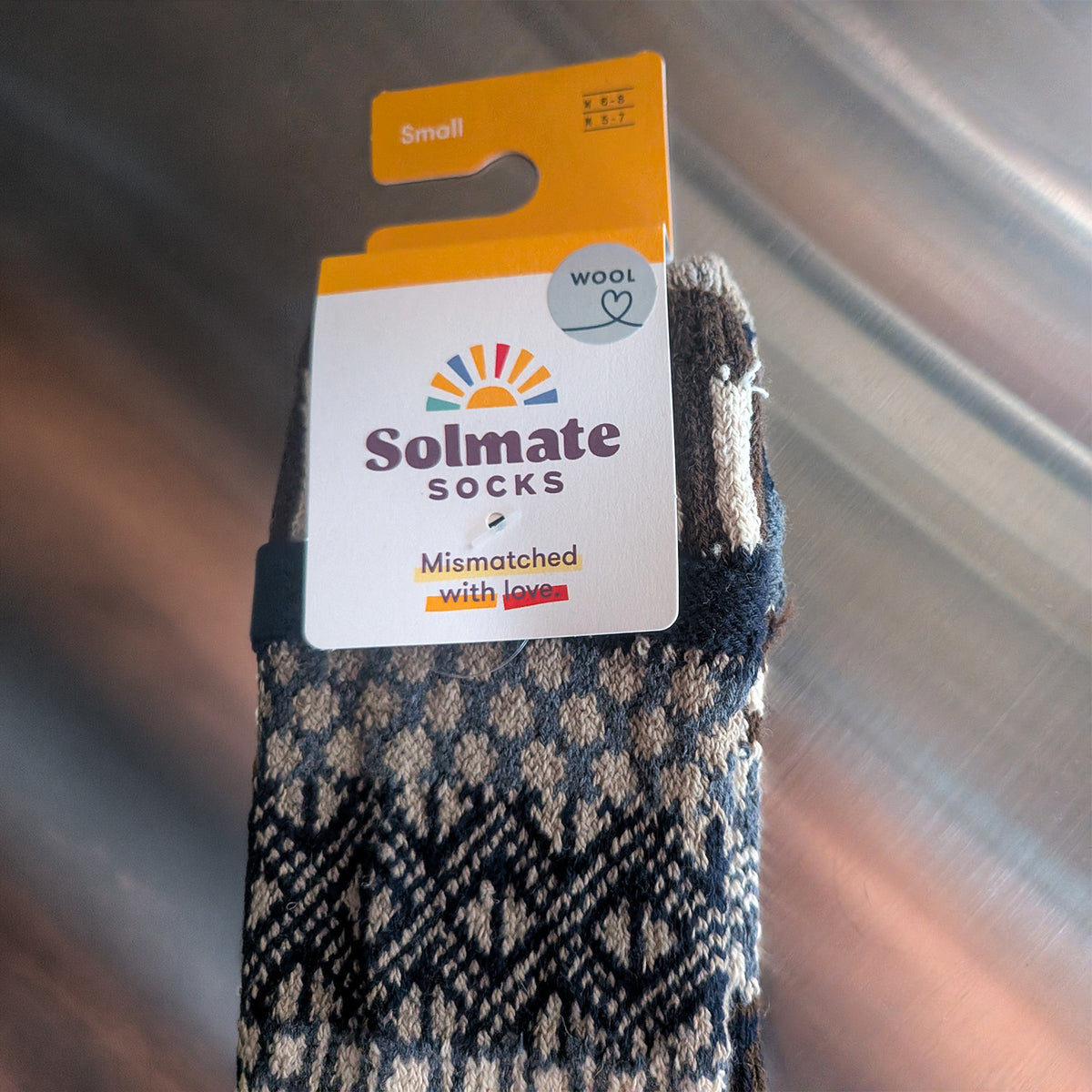 Solmate Socks ウールブレンドソックス BIRCH S 22～25cm