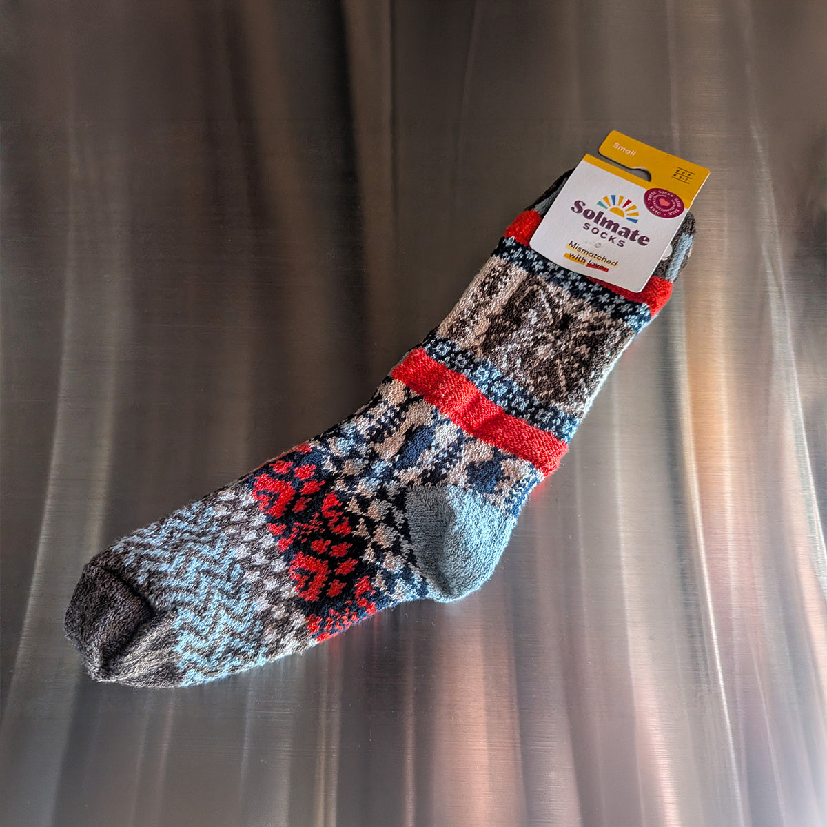 Solmate Socks クルーソックス PETCAT S 22～25cm