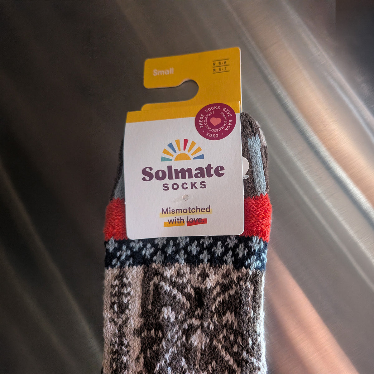 Solmate Socks クルーソックス PETCAT S 22～25cm