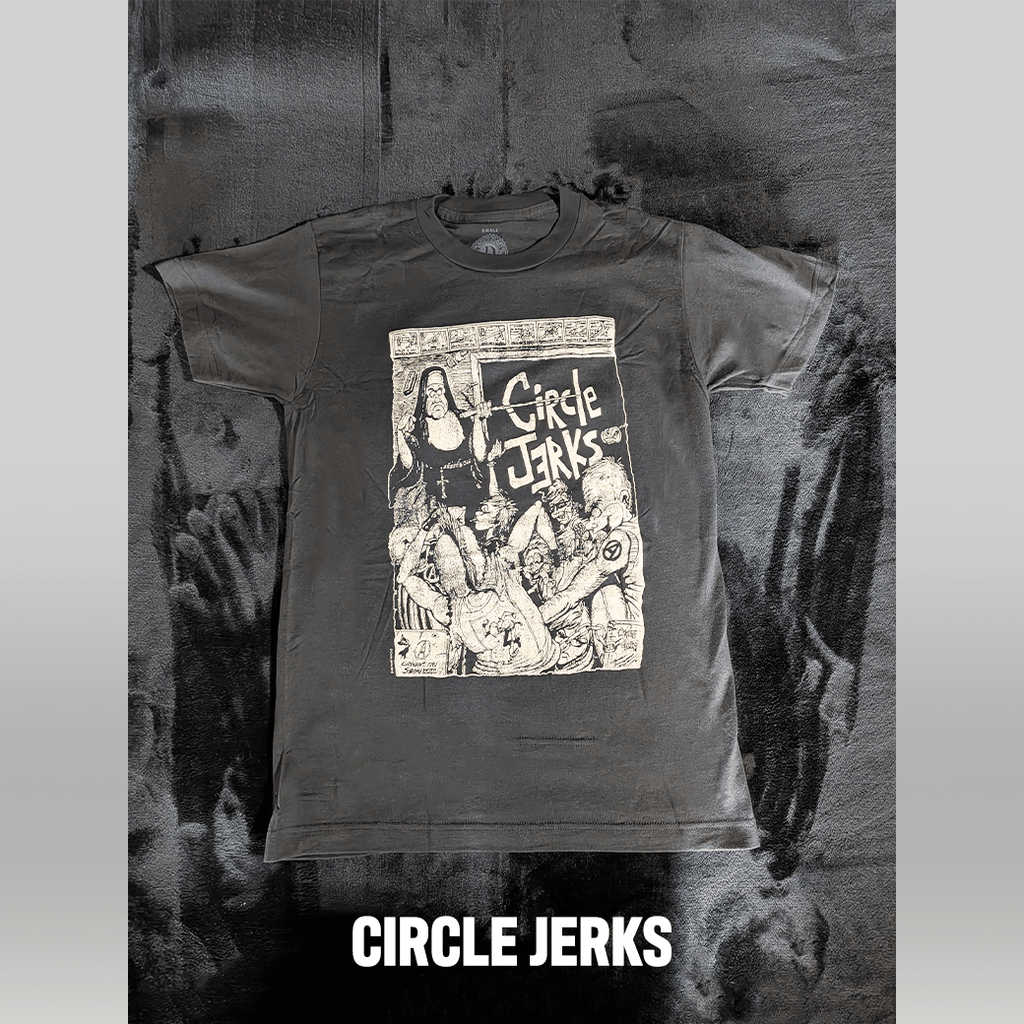 CIRCLE JERKS T-SHIRTS - ALBUM RICE