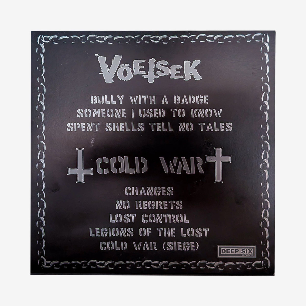Cold War / Voetsek – Split 7"