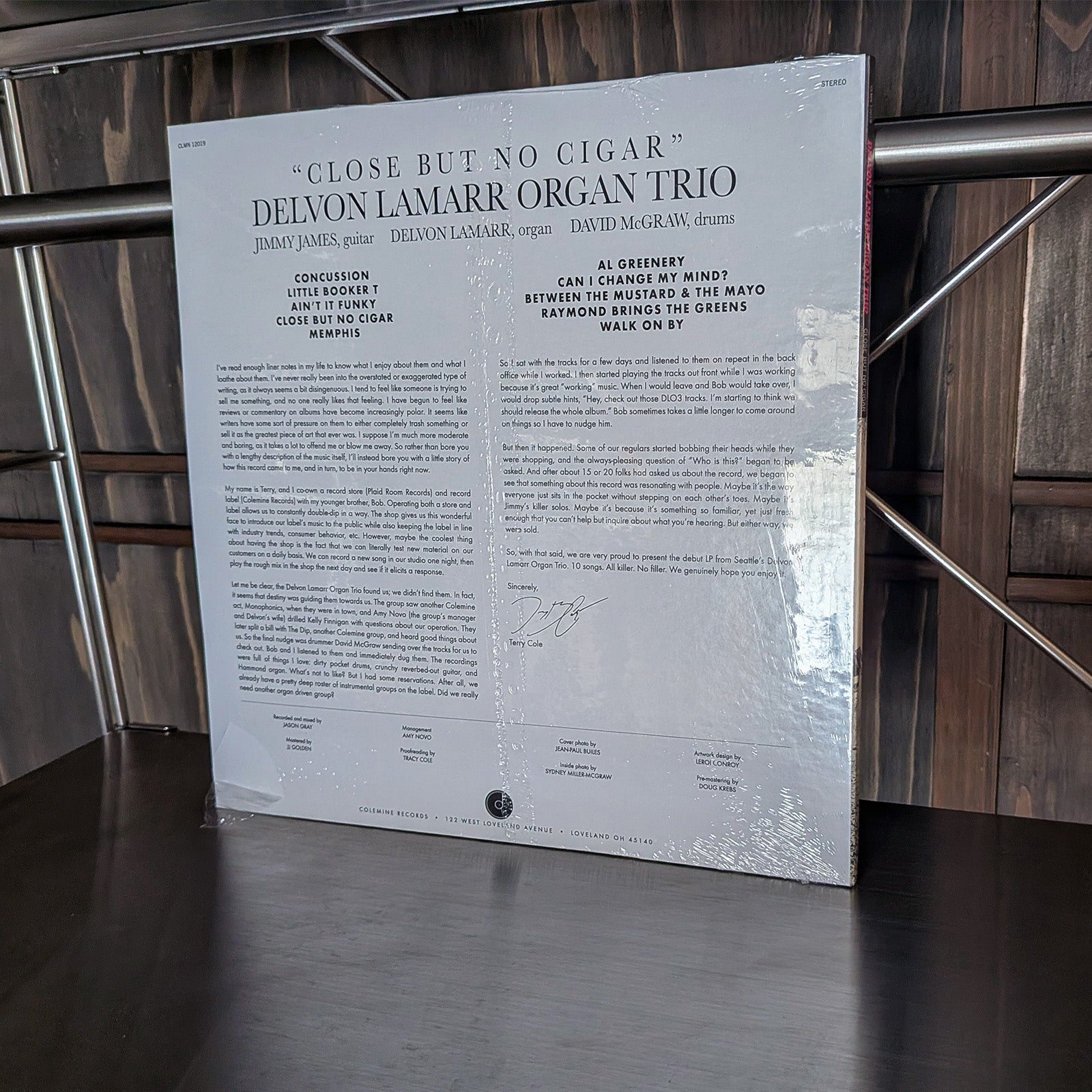 Delvon Lamarr Organ Trio – Close But No Cigar｜LP レコード - ALBUM RICEレコード