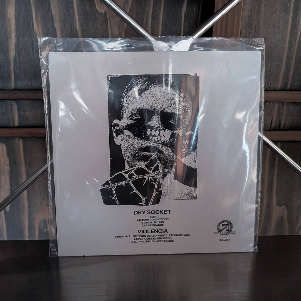 Dry Socket / Violencia – Split 7" レコード - ALBUM RICEレコード