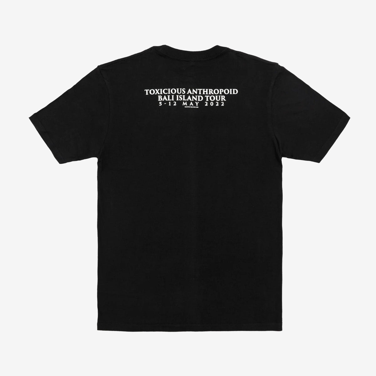 DUSX「TOXIC TOUR 22」ツアーTシャツ｜ブラック T-SHIRTS - ALBUM RICET-SHIRTS