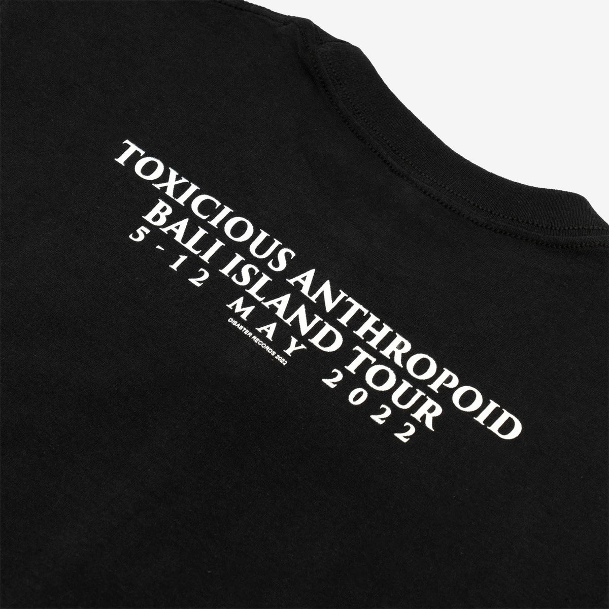 DUSX「TOXIC TOUR 22」ツアーTシャツ｜ブラック T-SHIRTS - ALBUM RICET-SHIRTS