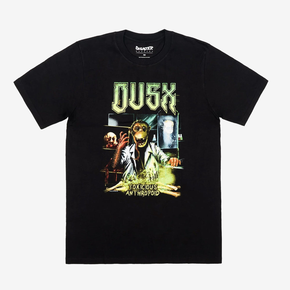 DUSX「TOXIC」Tシャツ ブラック｜DISASTER RECORDS T-SHIRTS - ALBUM RICET-SHIRTS