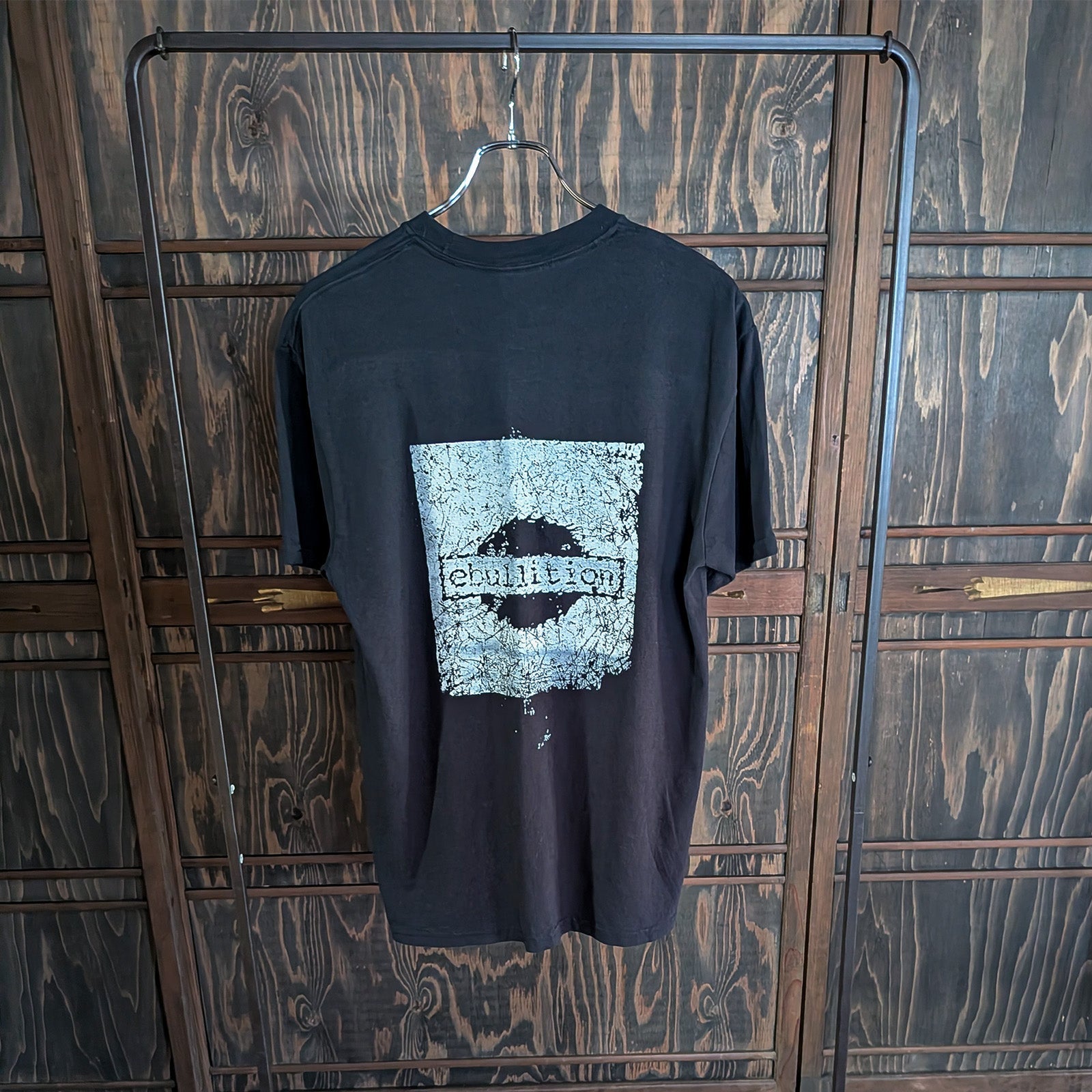 Ebullition - Front & Back Logo Comfort Colors T-Shirt T-SHIRTS - ALBUM RICET-SHIRTS