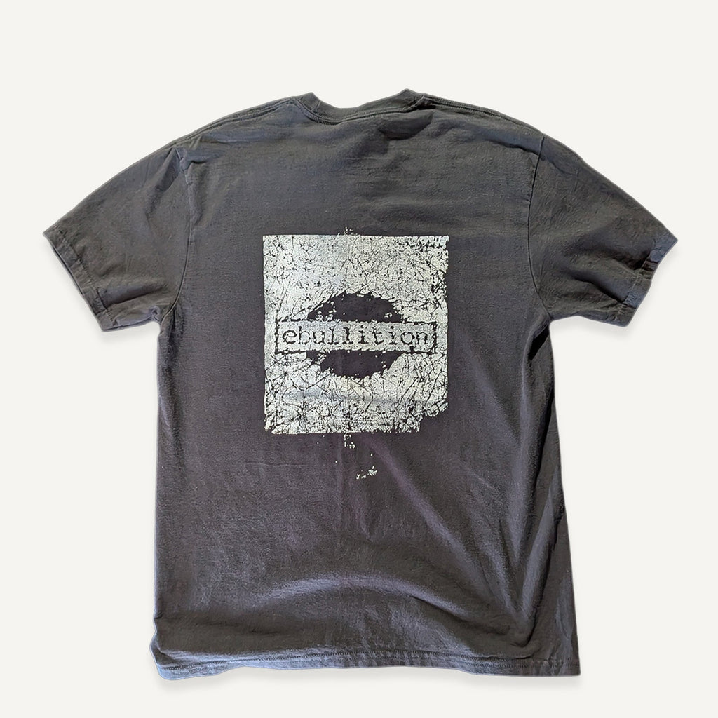 Ebullition - Front & Back Logo Comfort Colors T-Shirt T-SHIRTS - ALBUM RICET-SHIRTS