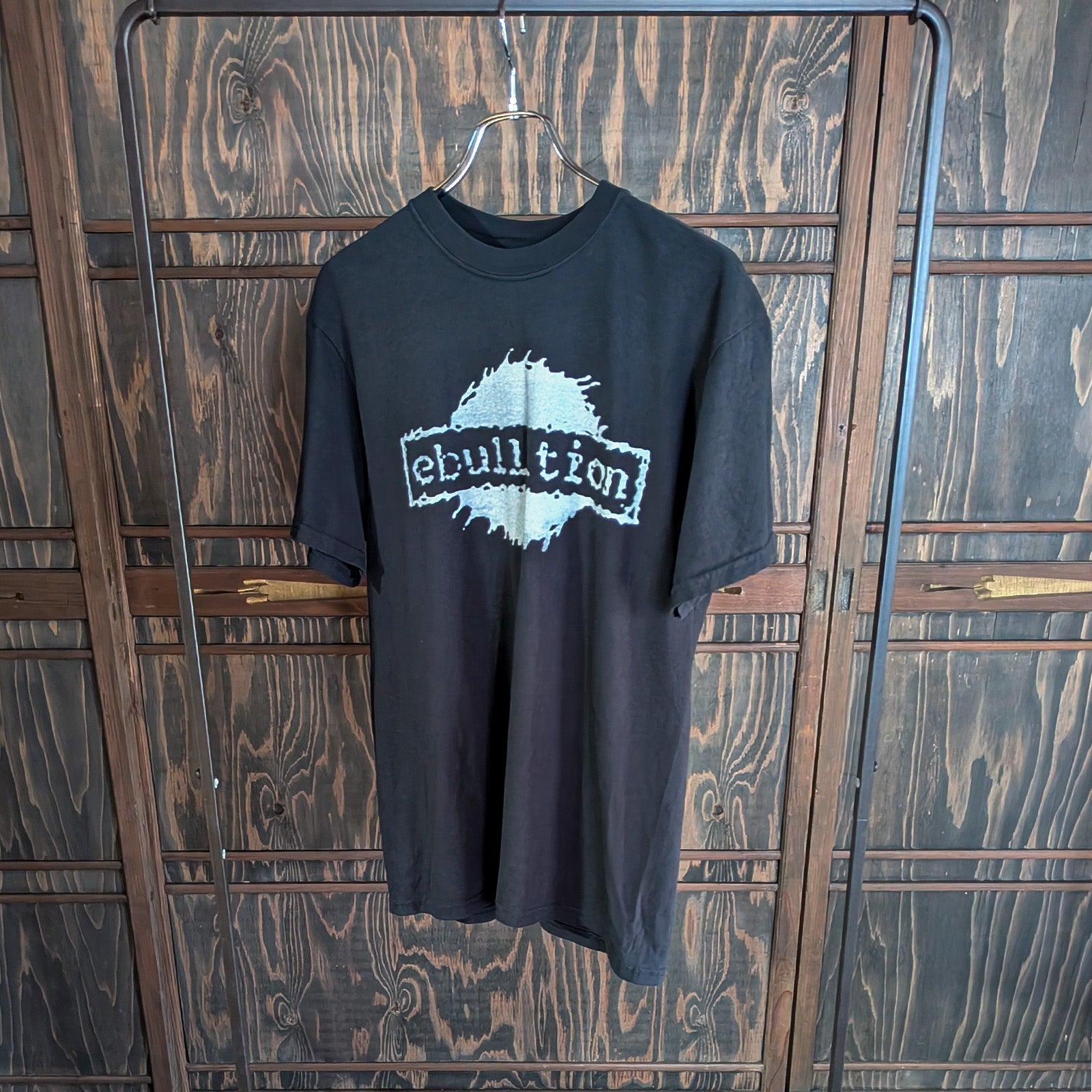 Ebullition - Front & Back Logo Comfort Colors T-Shirt T-SHIRTS - ALBUM RICET-SHIRTS