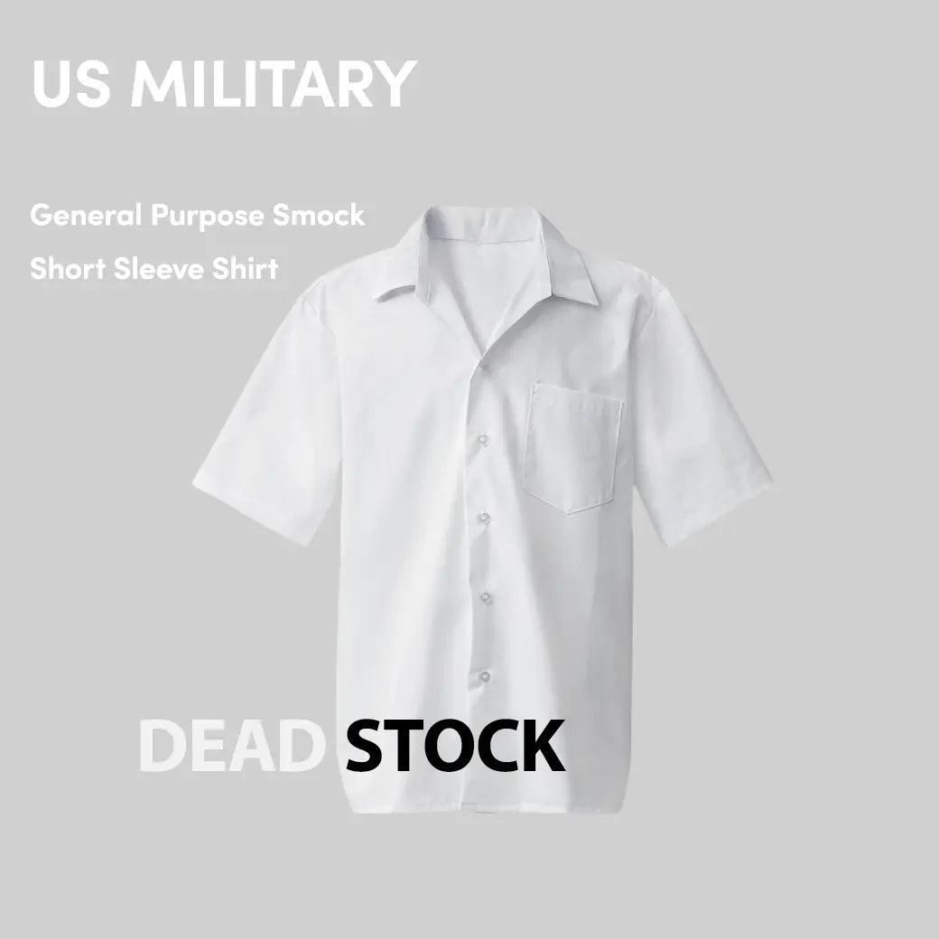 デッドストック 米軍 GENERAL PURPOSE SMOCK ショートスリーブ シャツ シャツ - ALBUM RICEシャツ